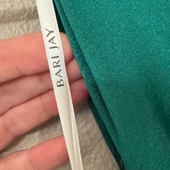 Women’s Emerald Green bridesmaid mermaid dress Barry Jay size medium - Picture 8 of 11